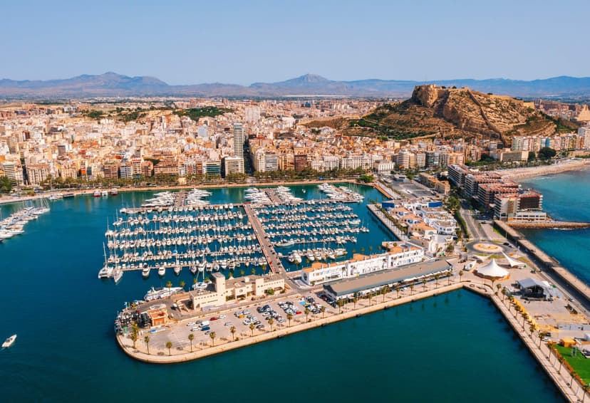 Another view of Alicante