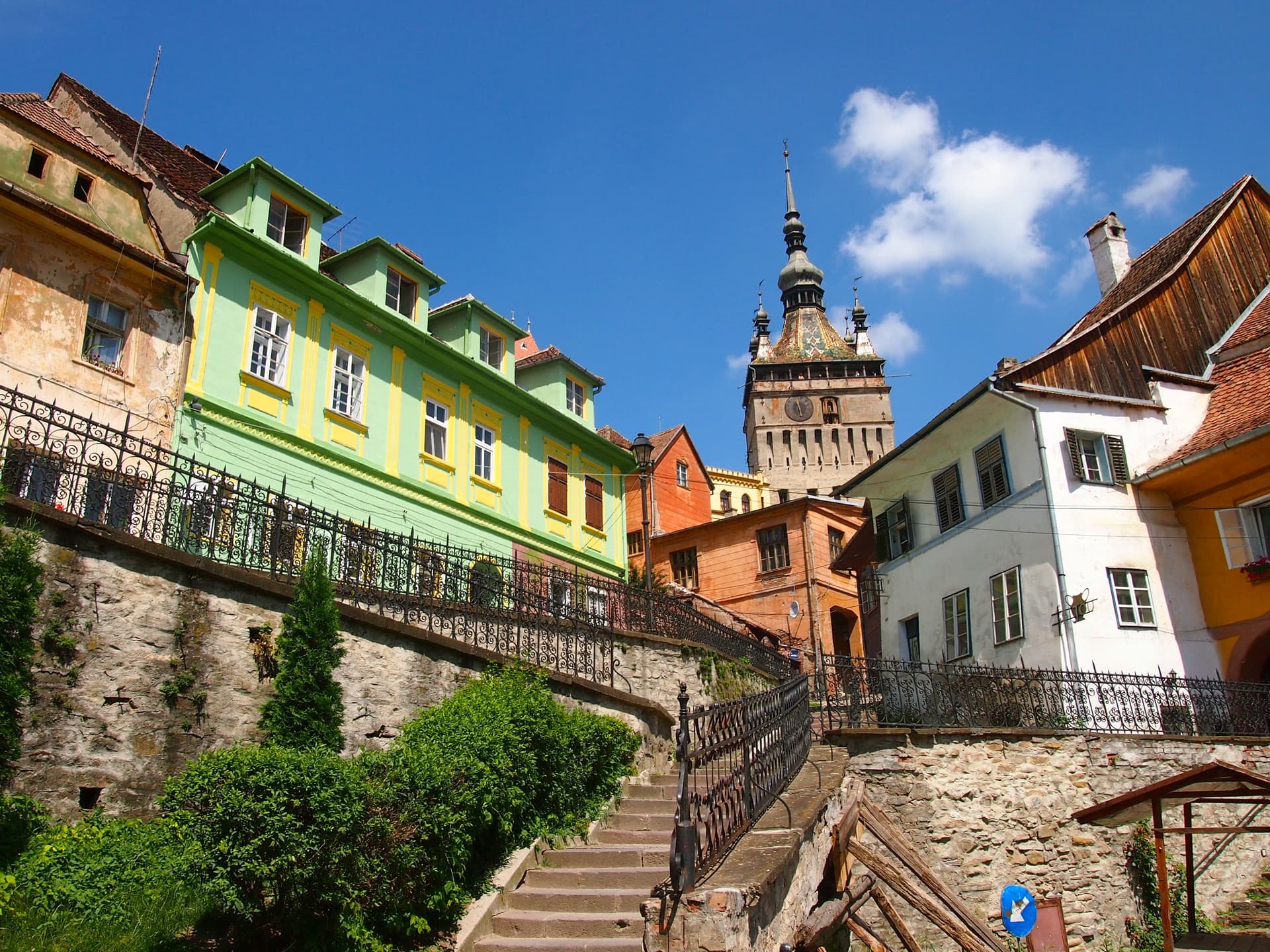 Sighisoara street view