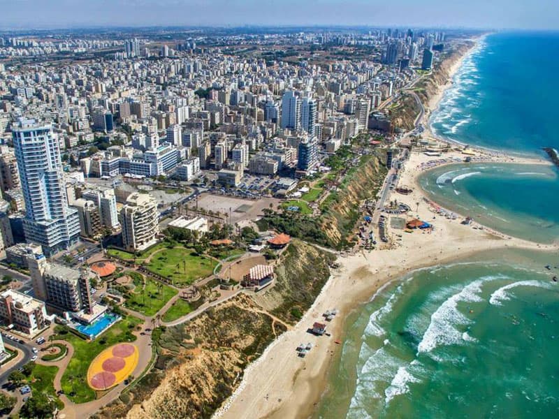 Another view of Netanya