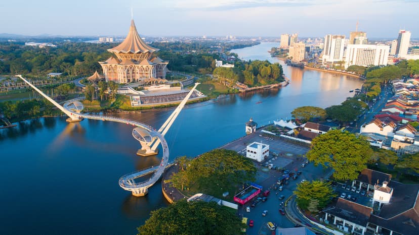 Another view of Kuching