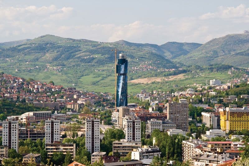 Another view of Sarajevo
