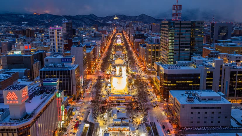 Another view of Sapporo