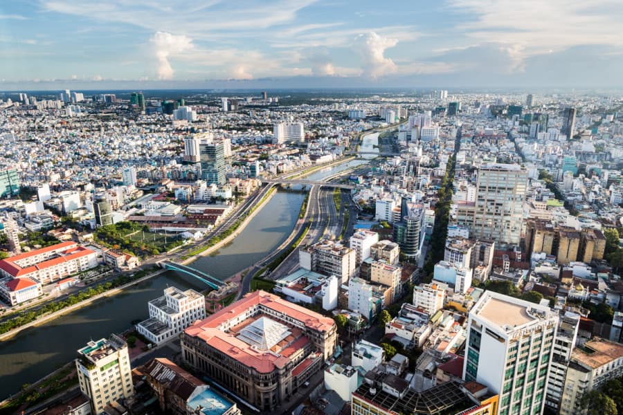 Another view of Ho Chi Minh City