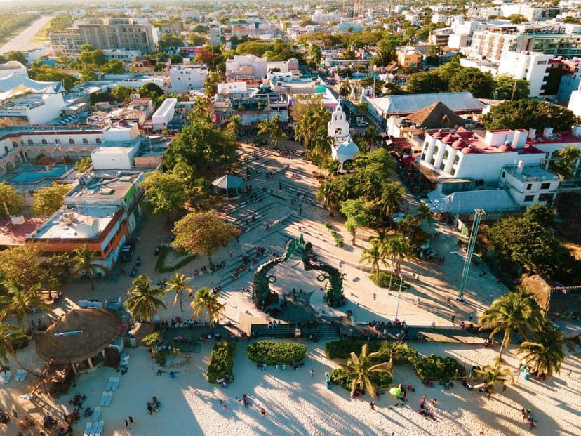 Another view of Playa del Carmen