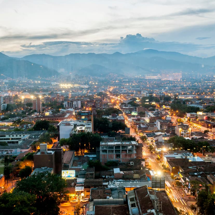 Another view of Medellín