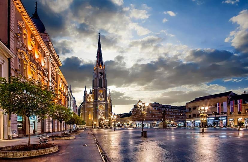 Another view of Novi Sad