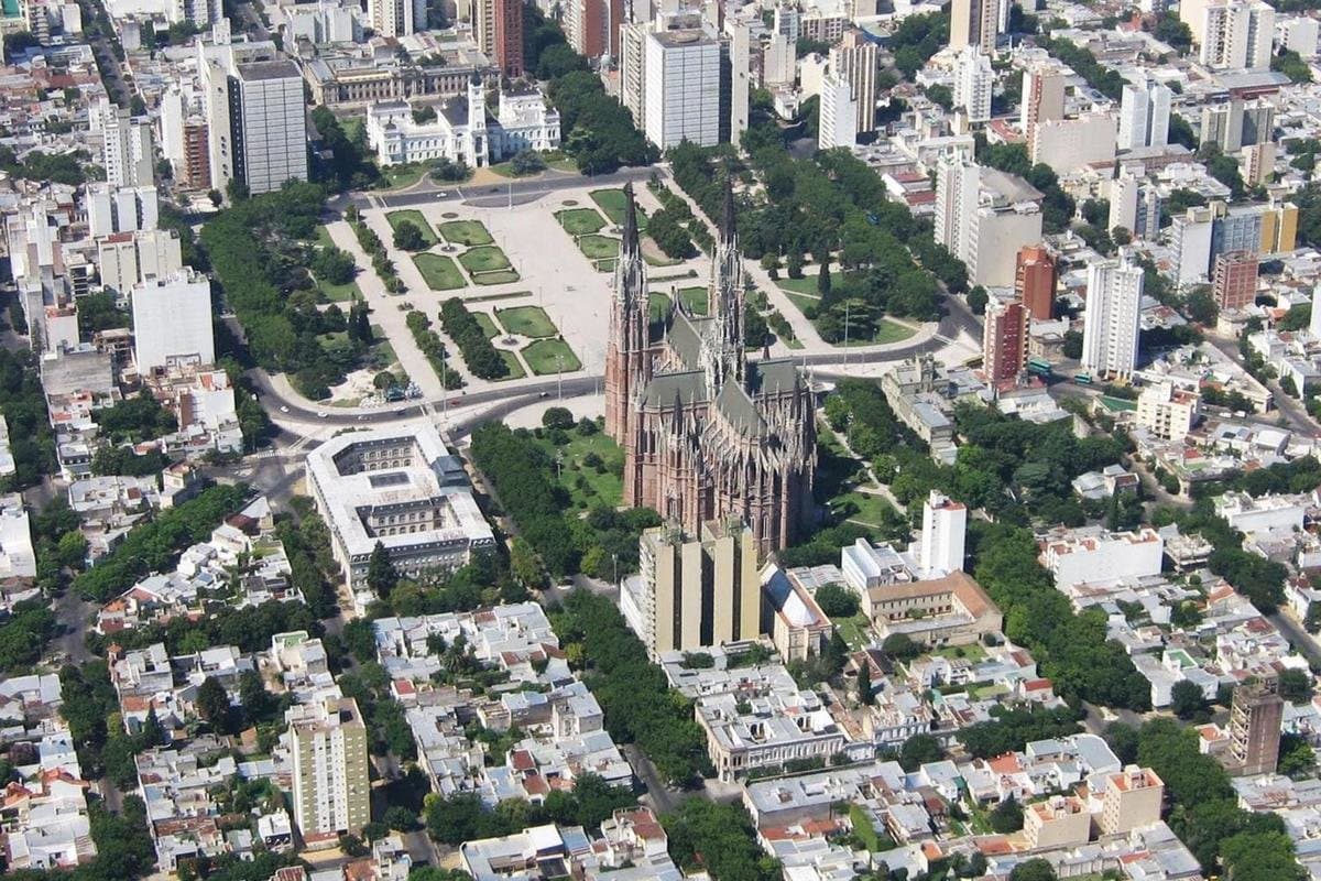 Another view of La Plata
