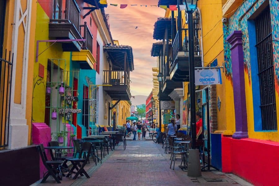 Another view of Santa Marta