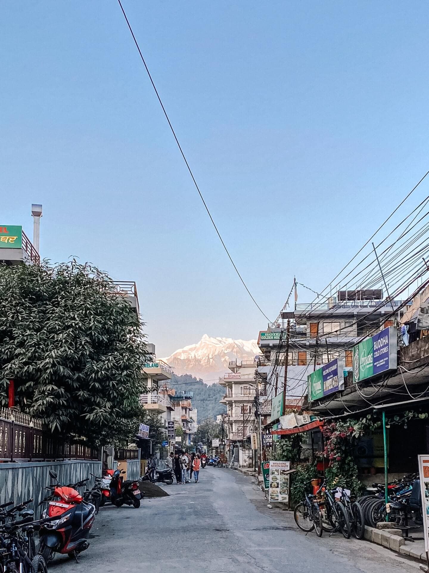 Pokhara street view
