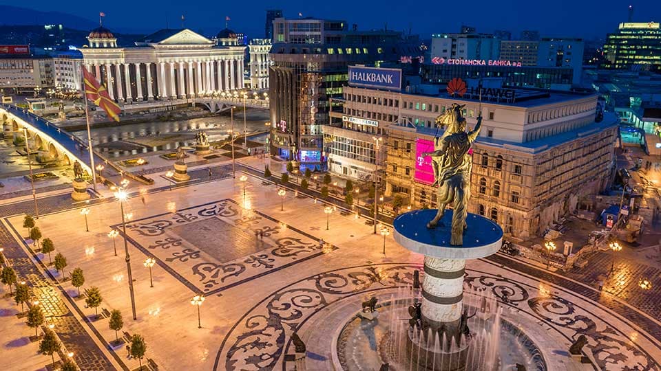 Another view of Skopje