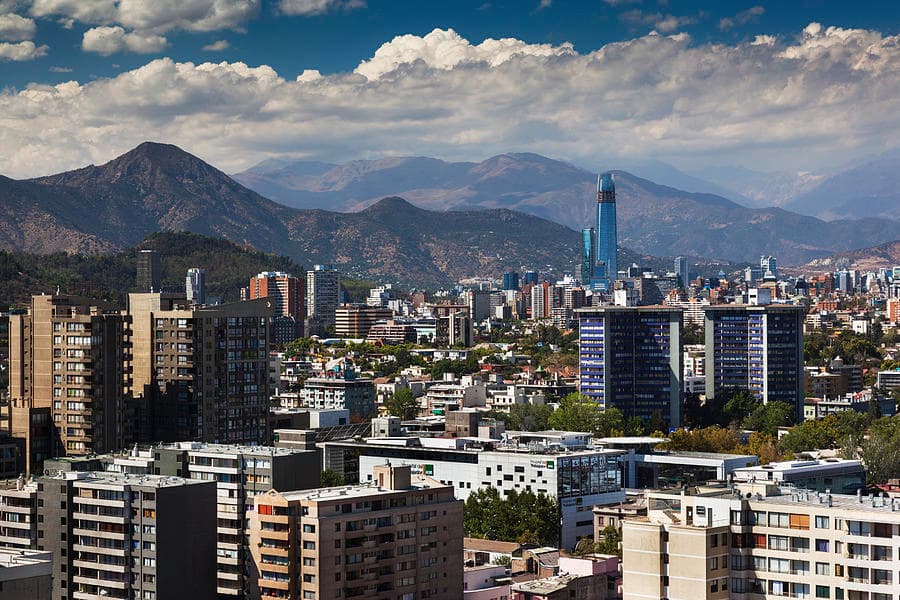 Another view of Santiago