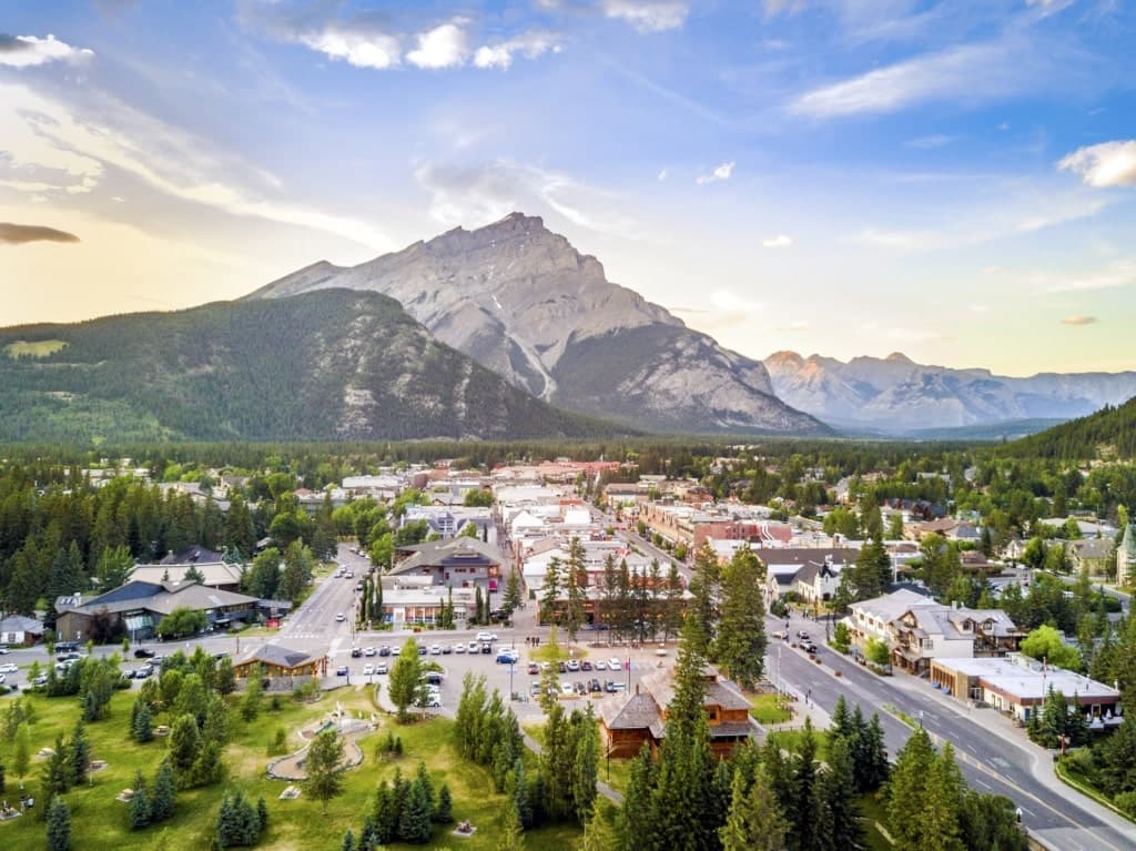 Another view of Banff