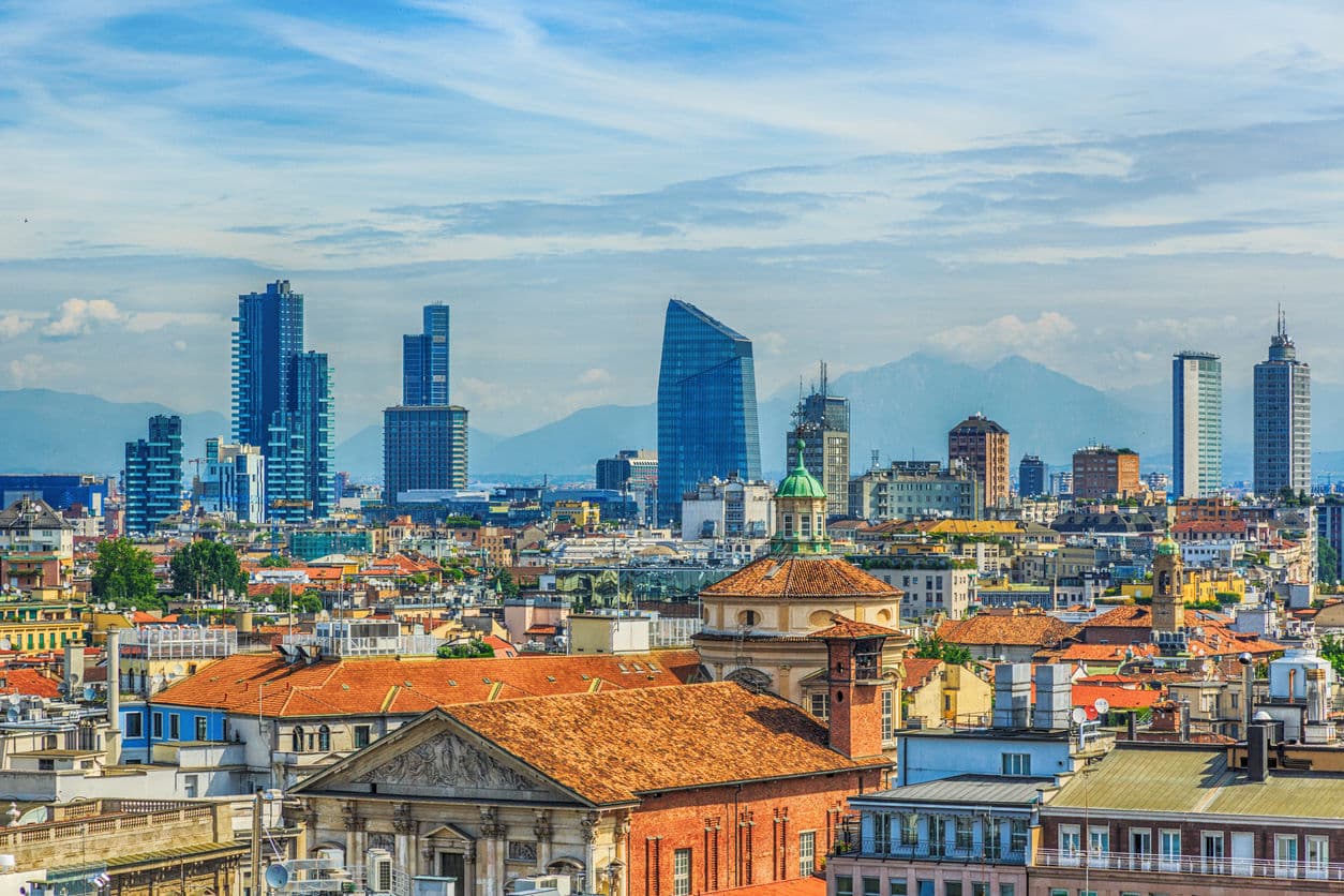 Another view of Milan