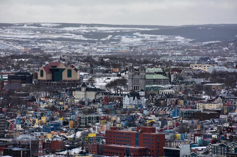 Another view of St. John's