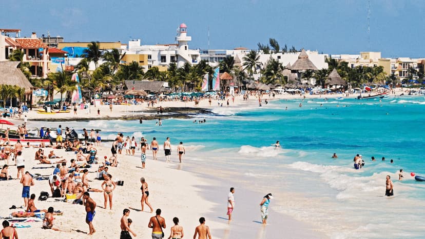 Another view of Playa del Carmen