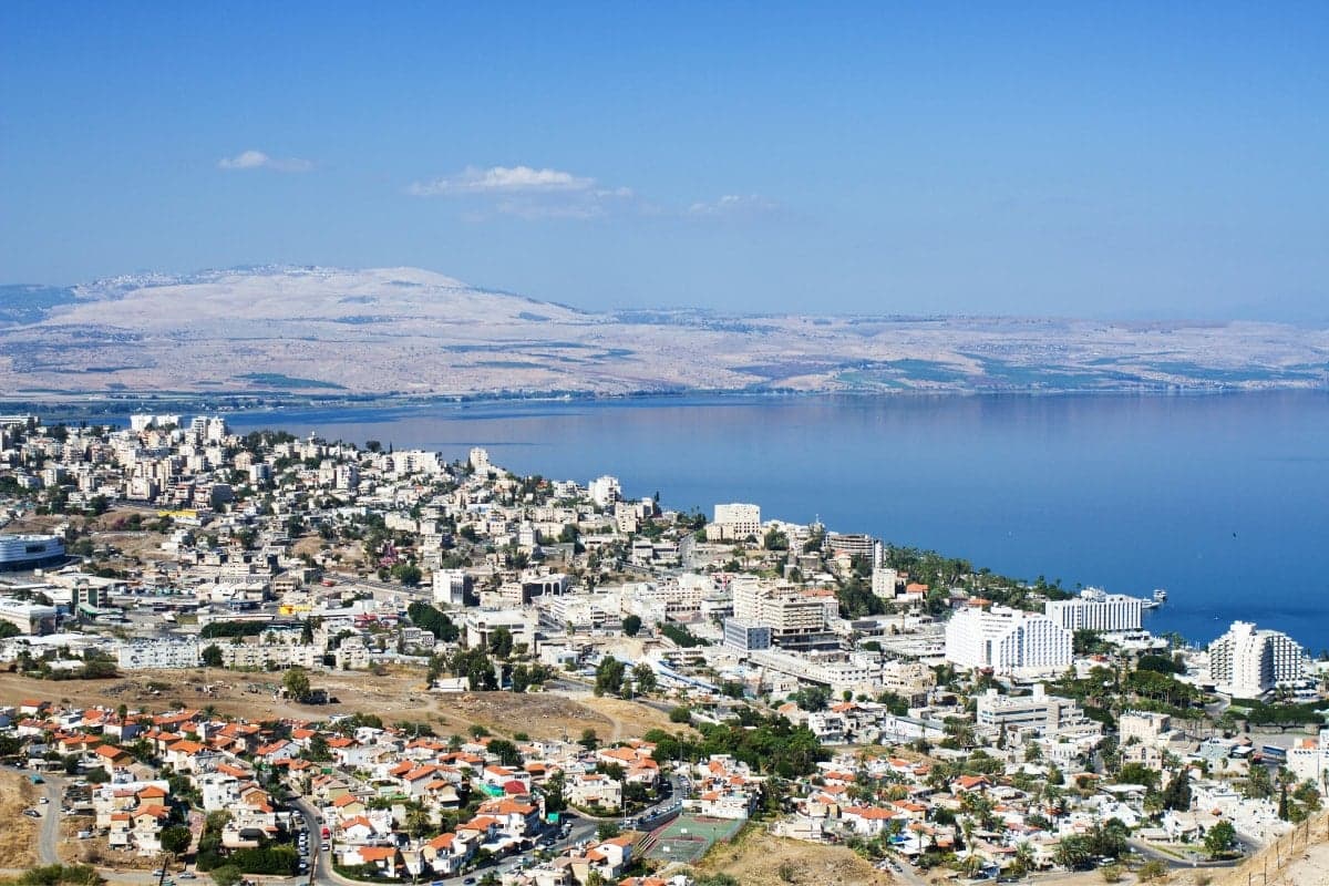 Tiberias street view