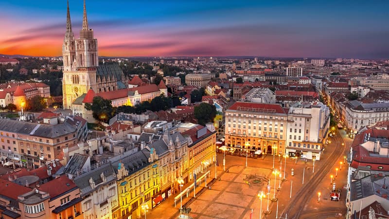 Another view of Zagreb