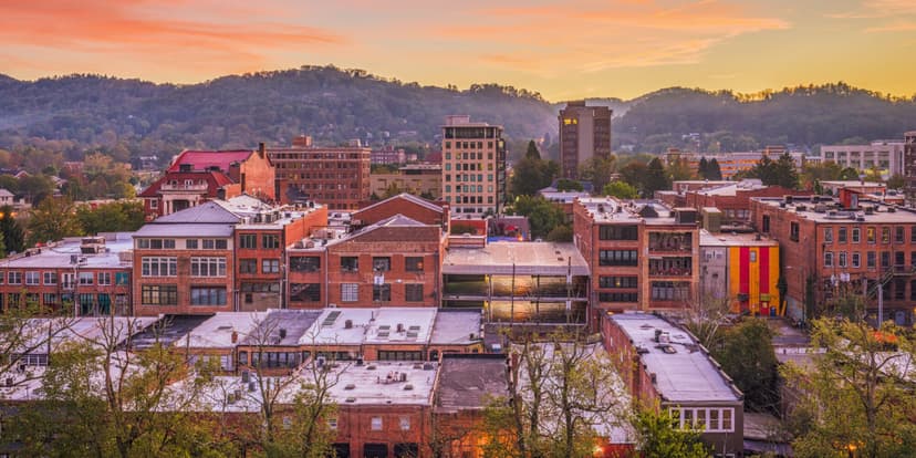 Another view of Asheville, North Carolina