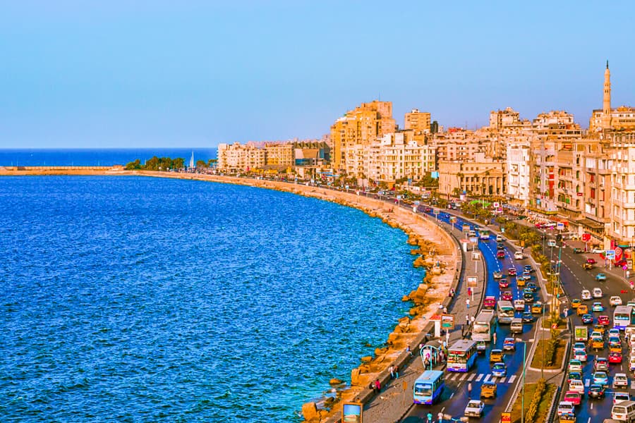 Another view of Alexandria