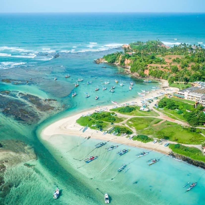 Another view of Weligama