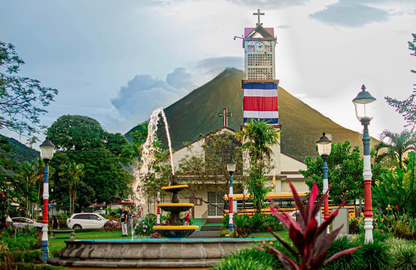 Another view of La Fortuna