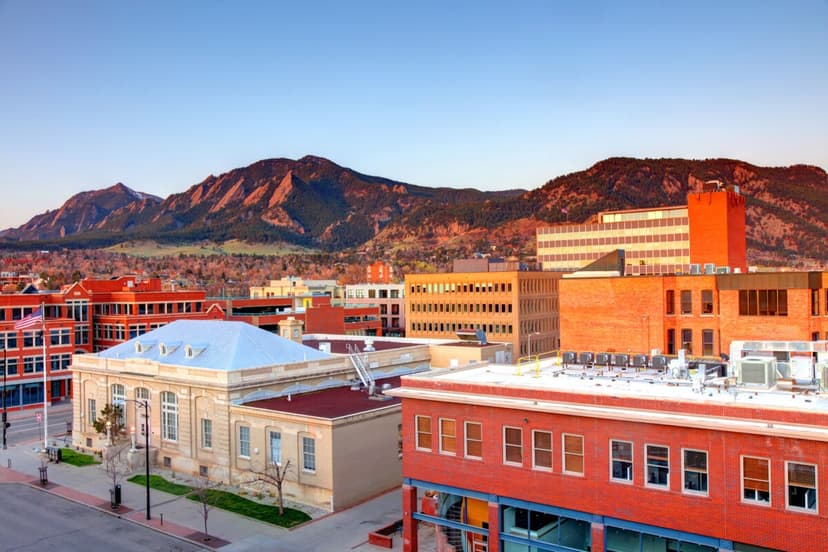 Another view of Boulder, Colorado