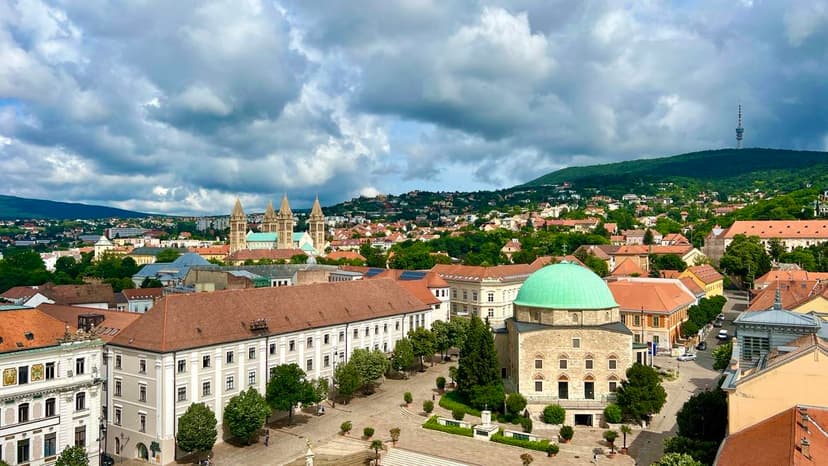 Another view of Pécs