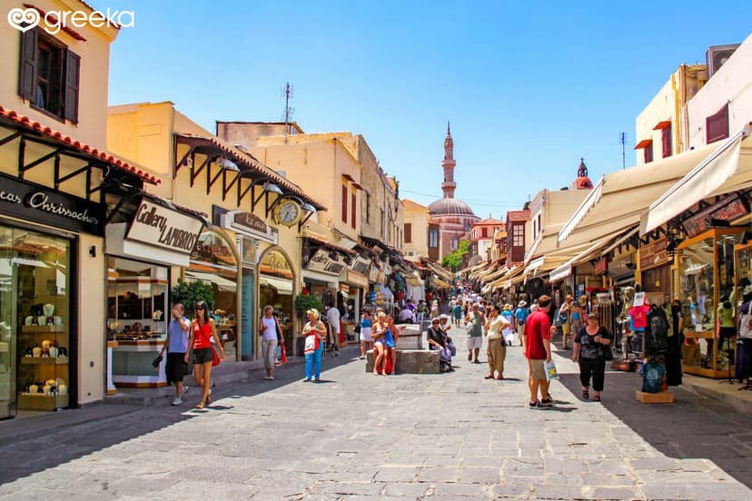 Another view of Rhodes Town
