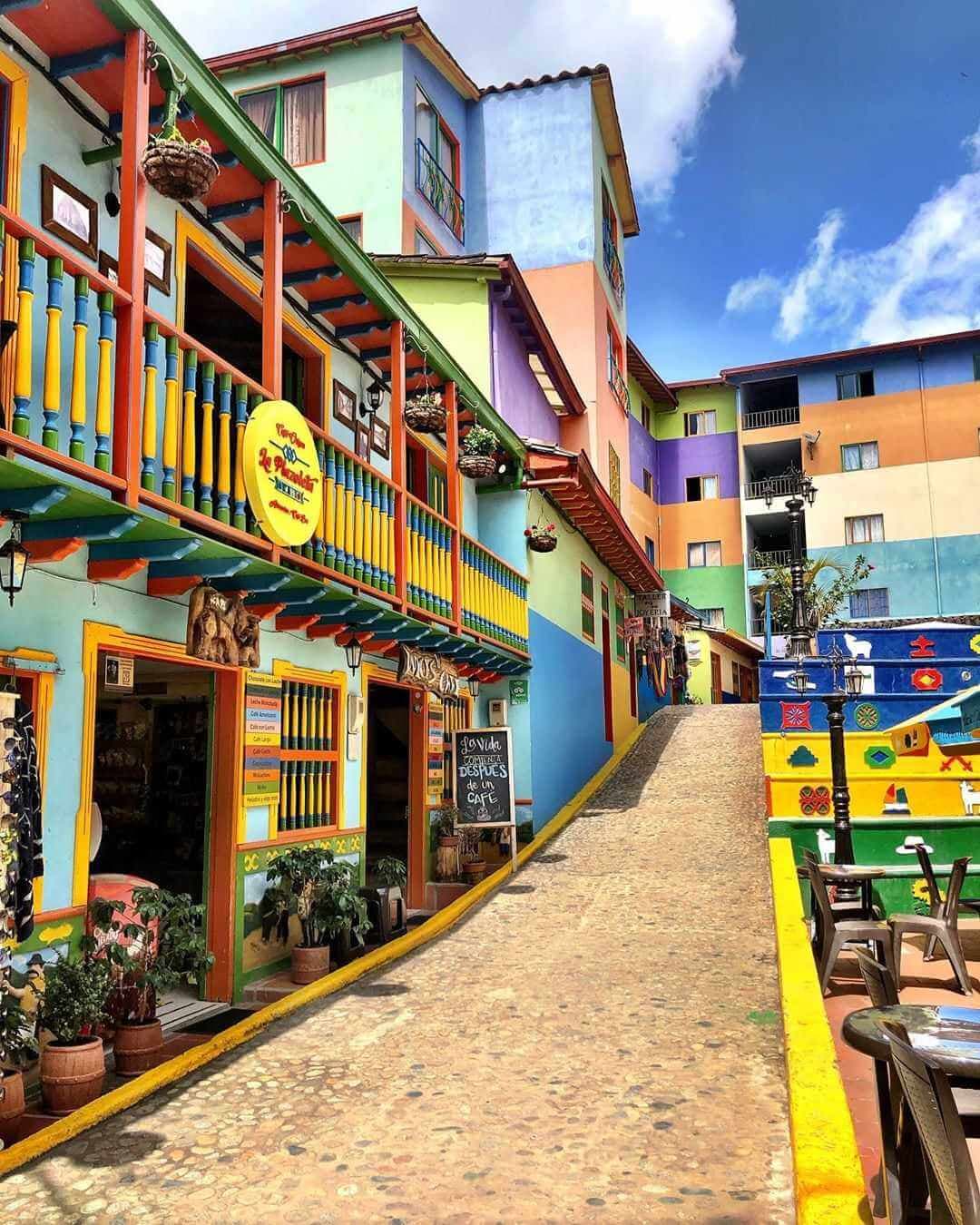 Guatapé street view