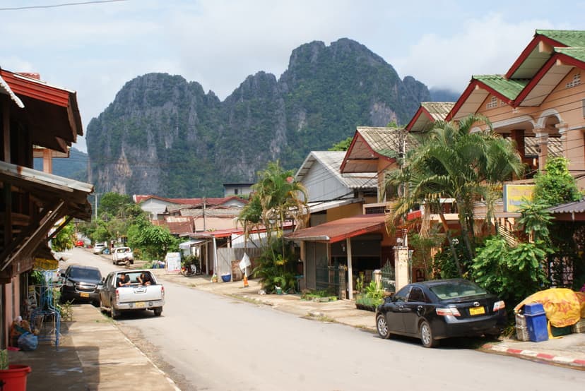 Another view of Vang Vieng