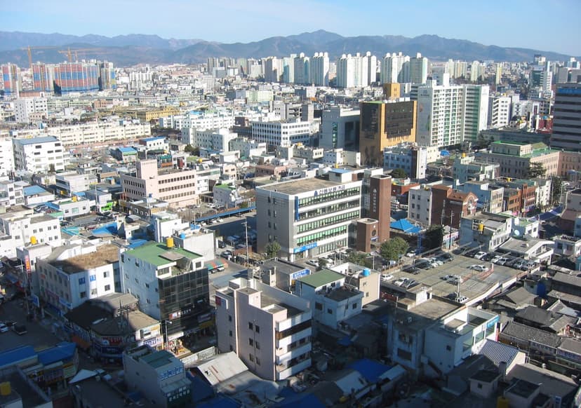 Another view of Daegu
