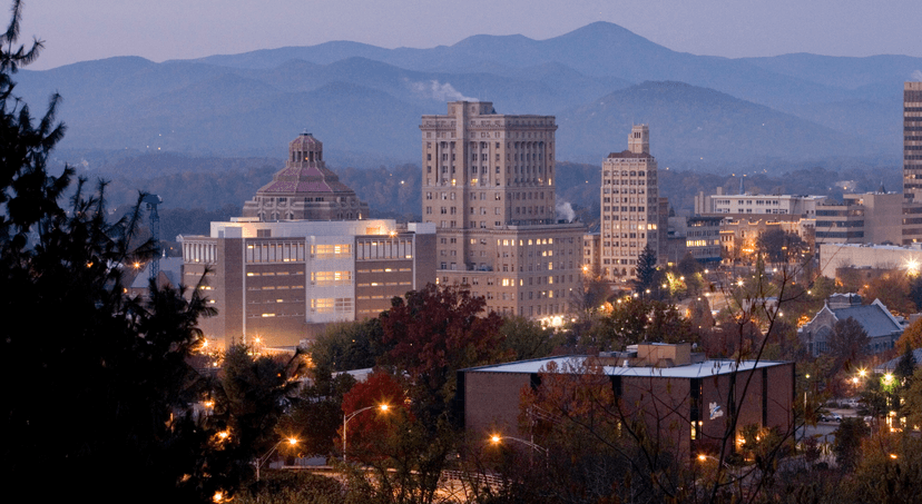 Another view of Asheville, North Carolina