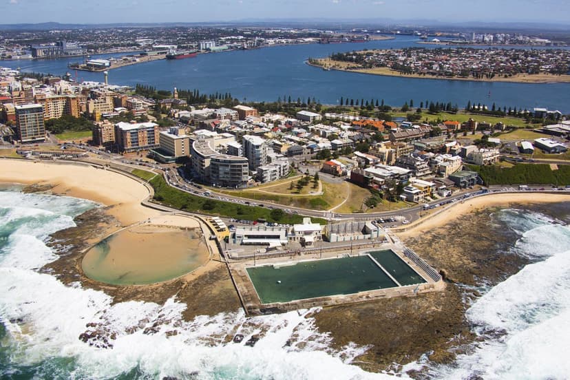 Another view of Newcastle