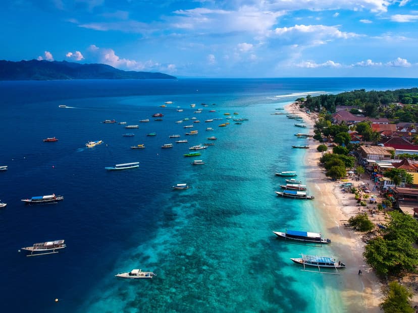 Another view of Gili Islands