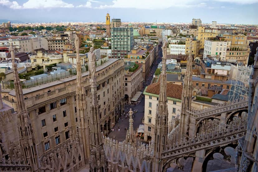 Another view of Milan