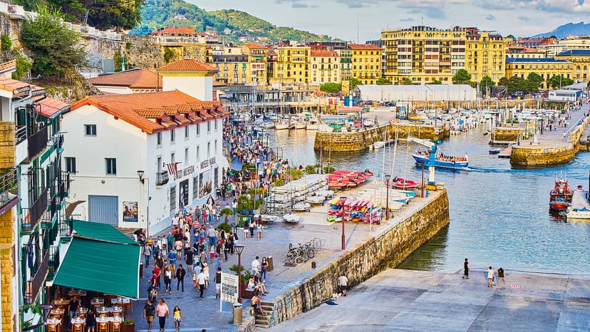 Another view of San Sebastián