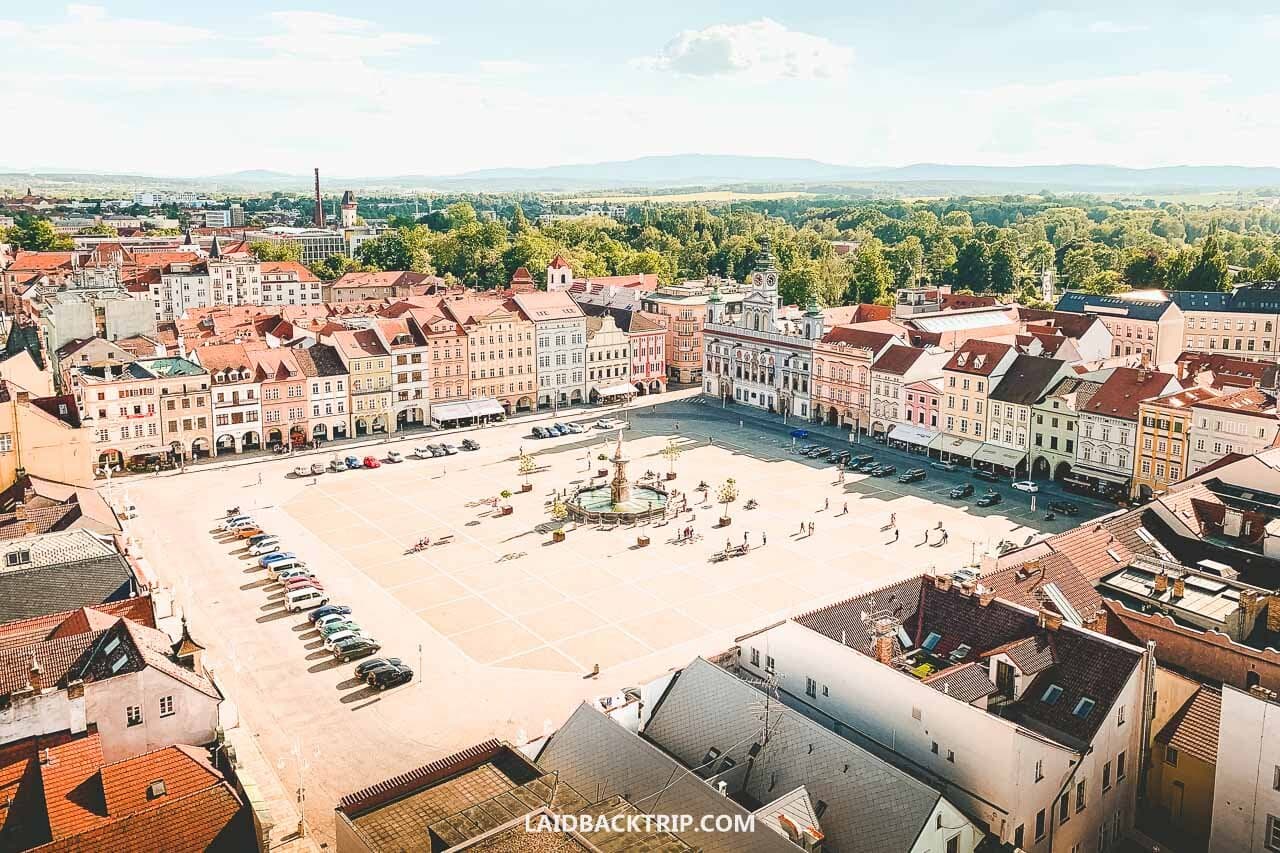 Another view of České Budějovice