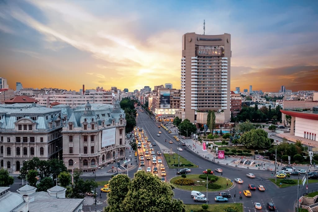Bucharest street view