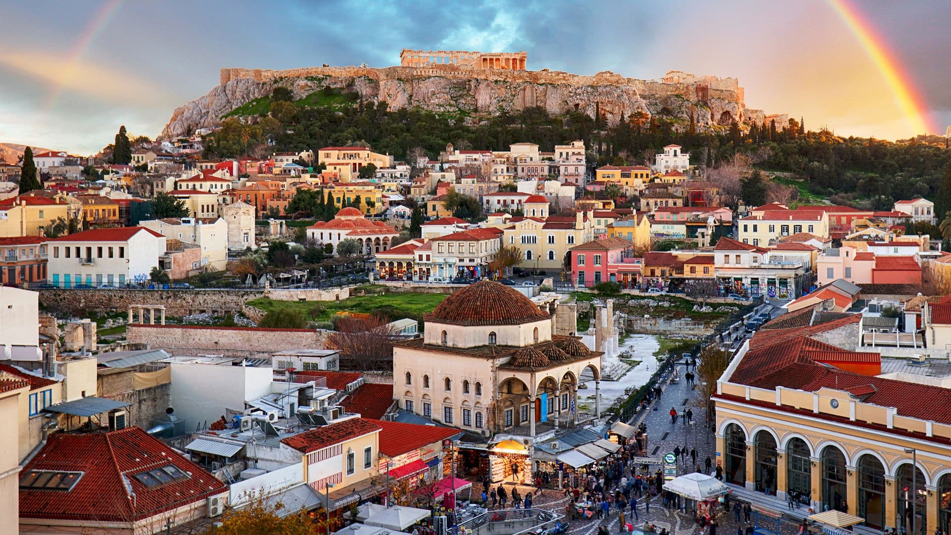 Athens street view