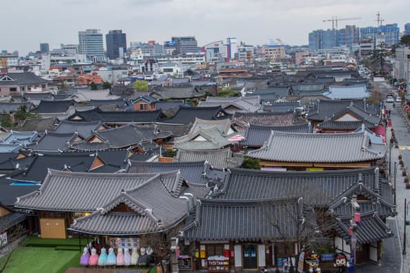 Another view of Jeonju