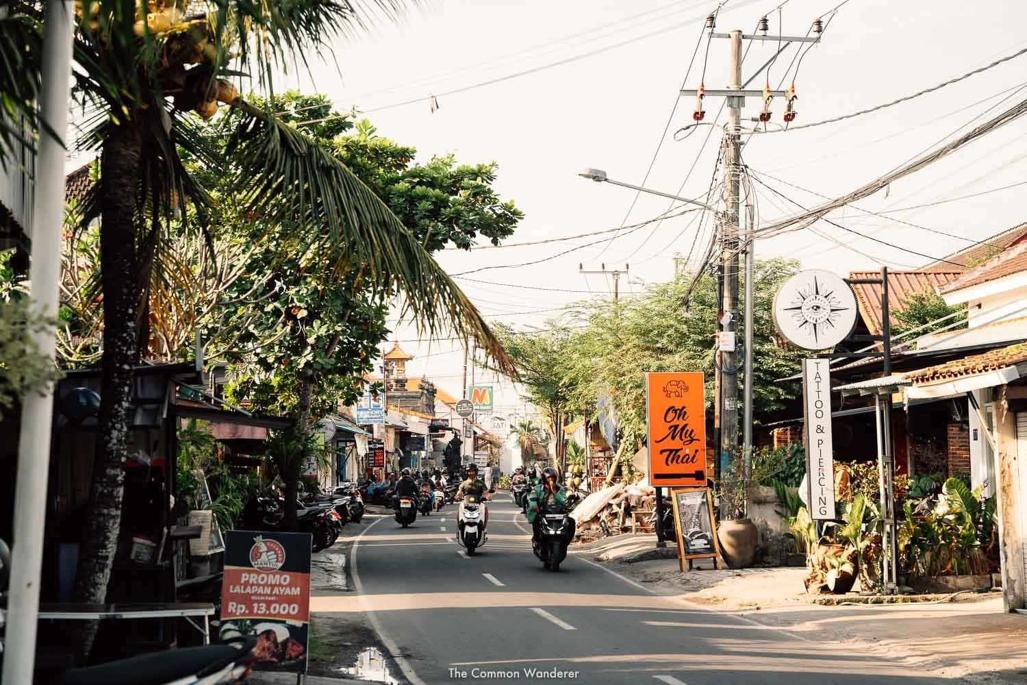 Canggu street view