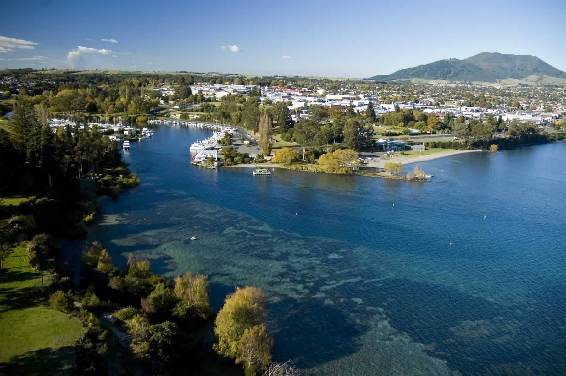 Taupo street view